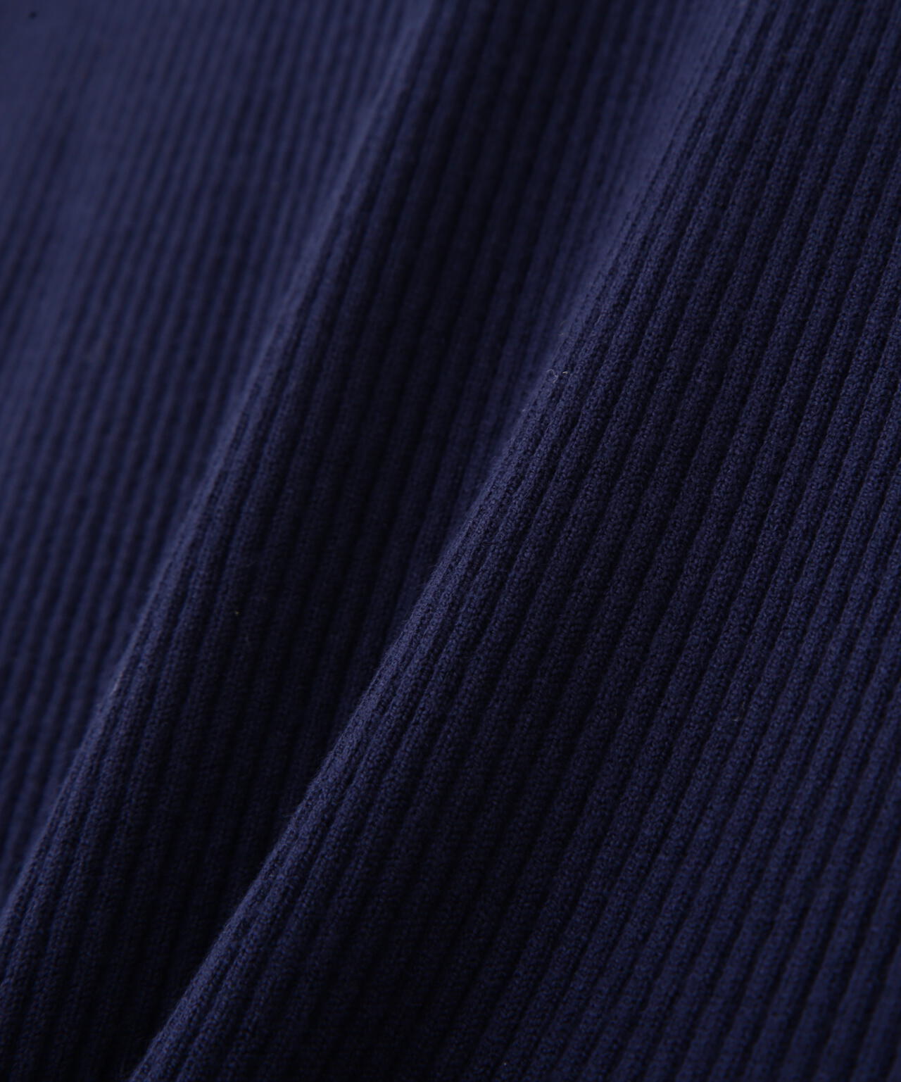 フリル袖ポロニット