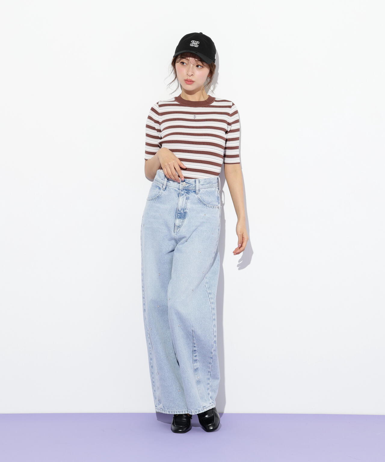 マルチボーダーニット