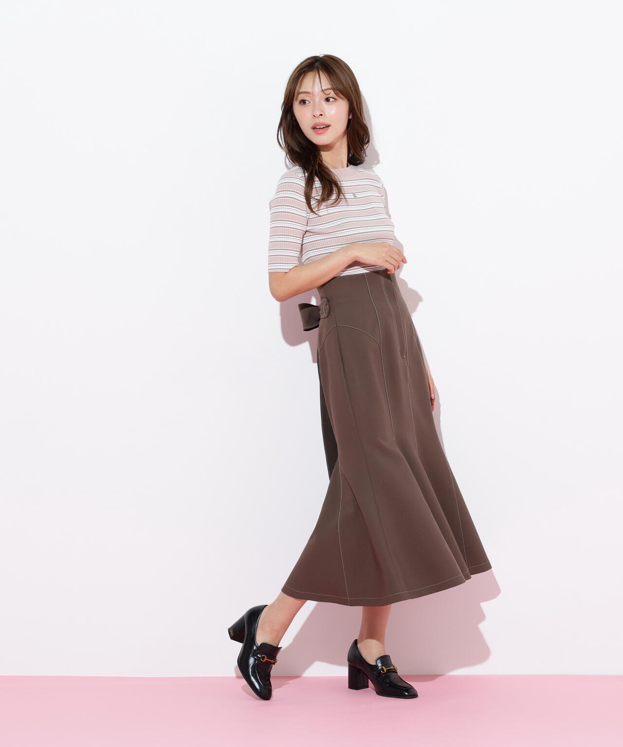 マルチボーダーニット