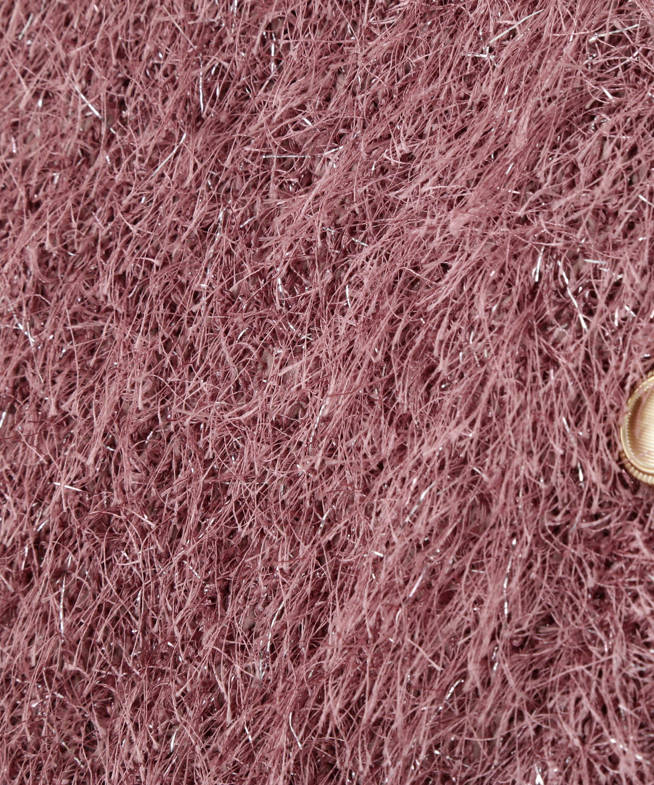 ラメフェザーニットジャケット