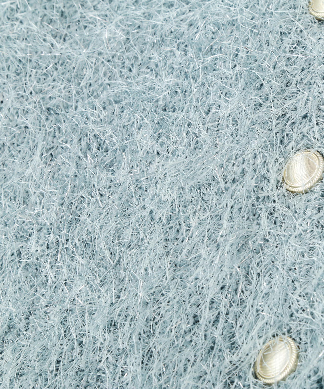 ラメフェザーニットジャケット