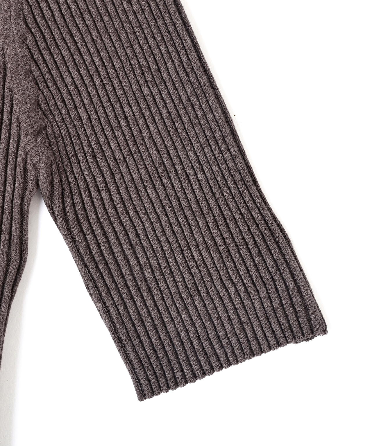 リボンビジューリブニット