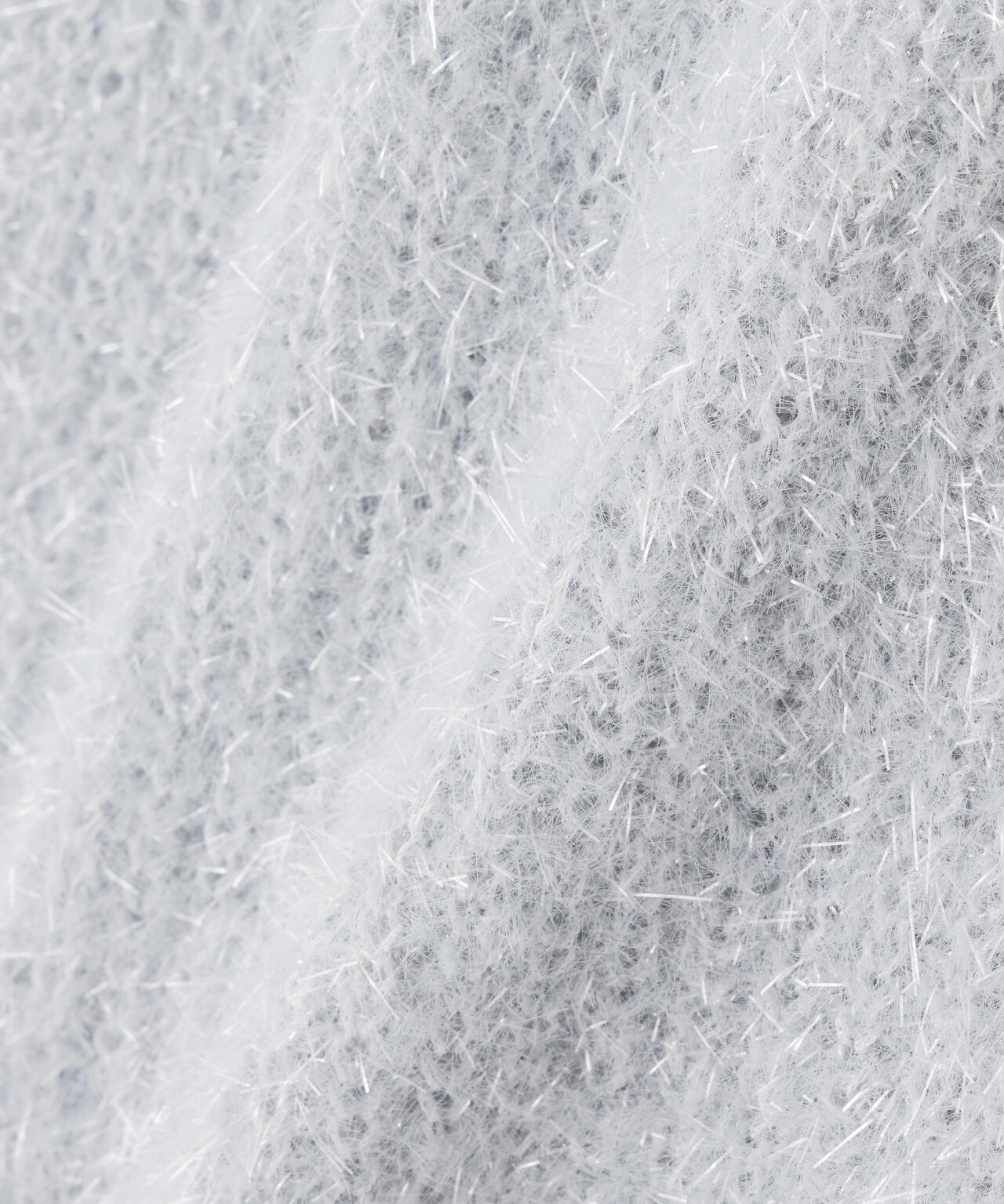 フィルムフェザーヤーンカーディガン