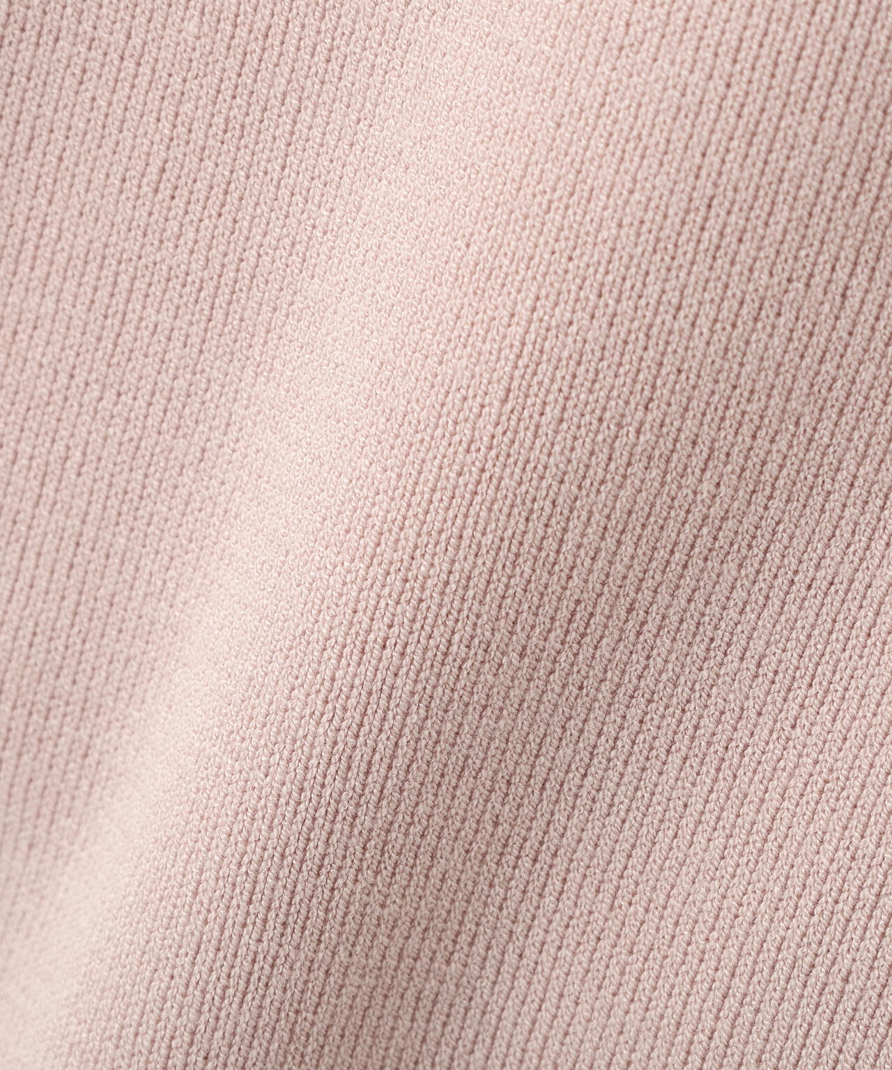 半袖ビッグカラーデザイン釦ニット