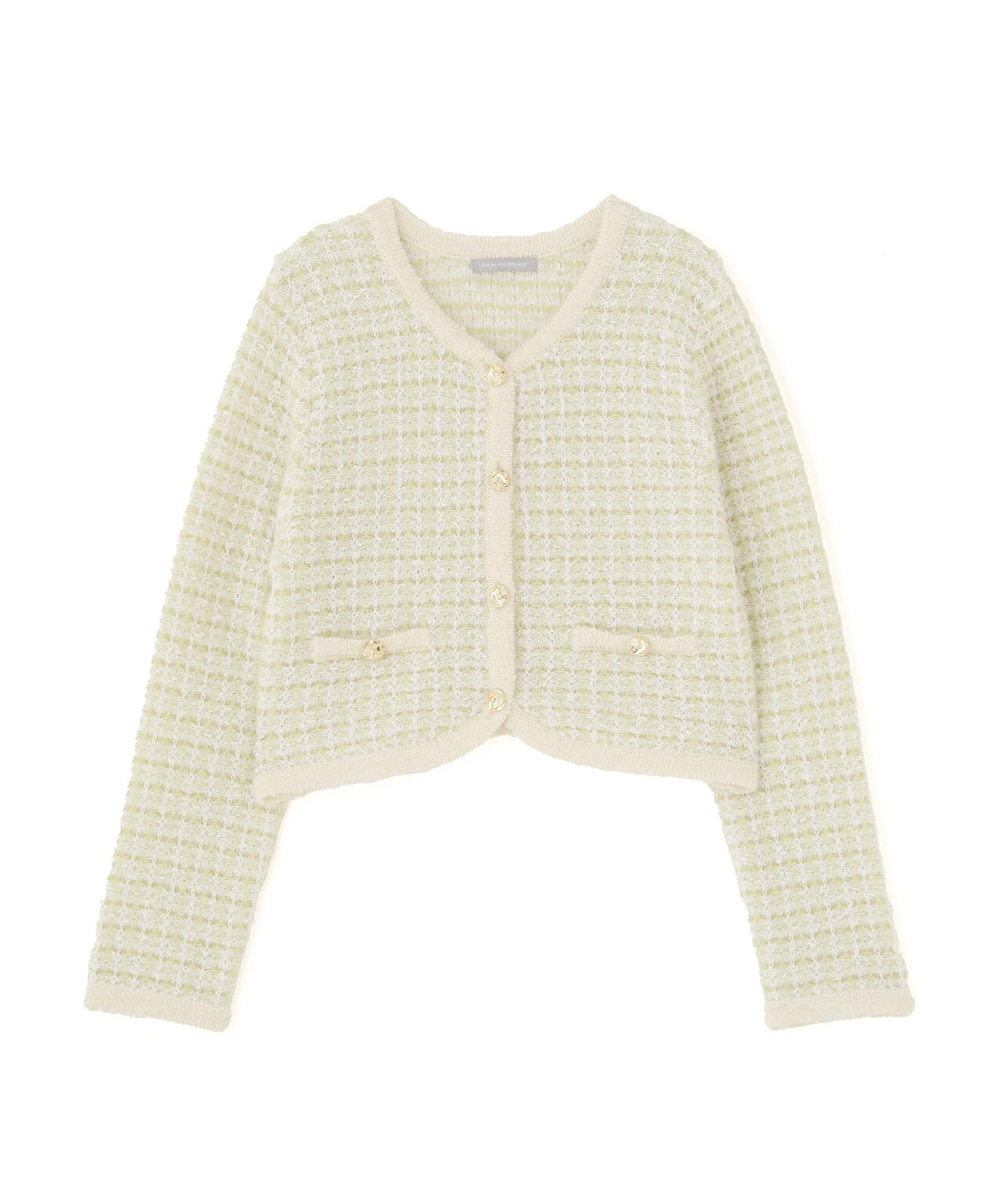 ファンシーツイードカーディガン