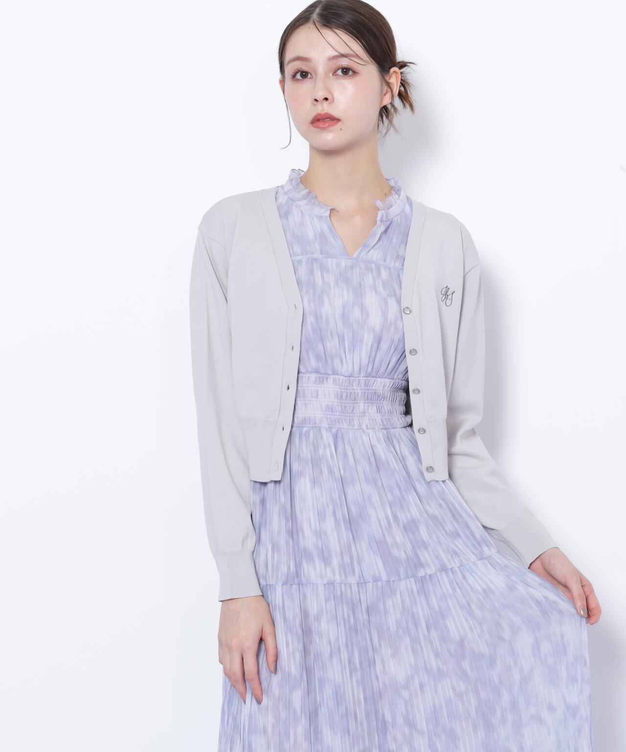 UV&ウォッシャブルカーディガン