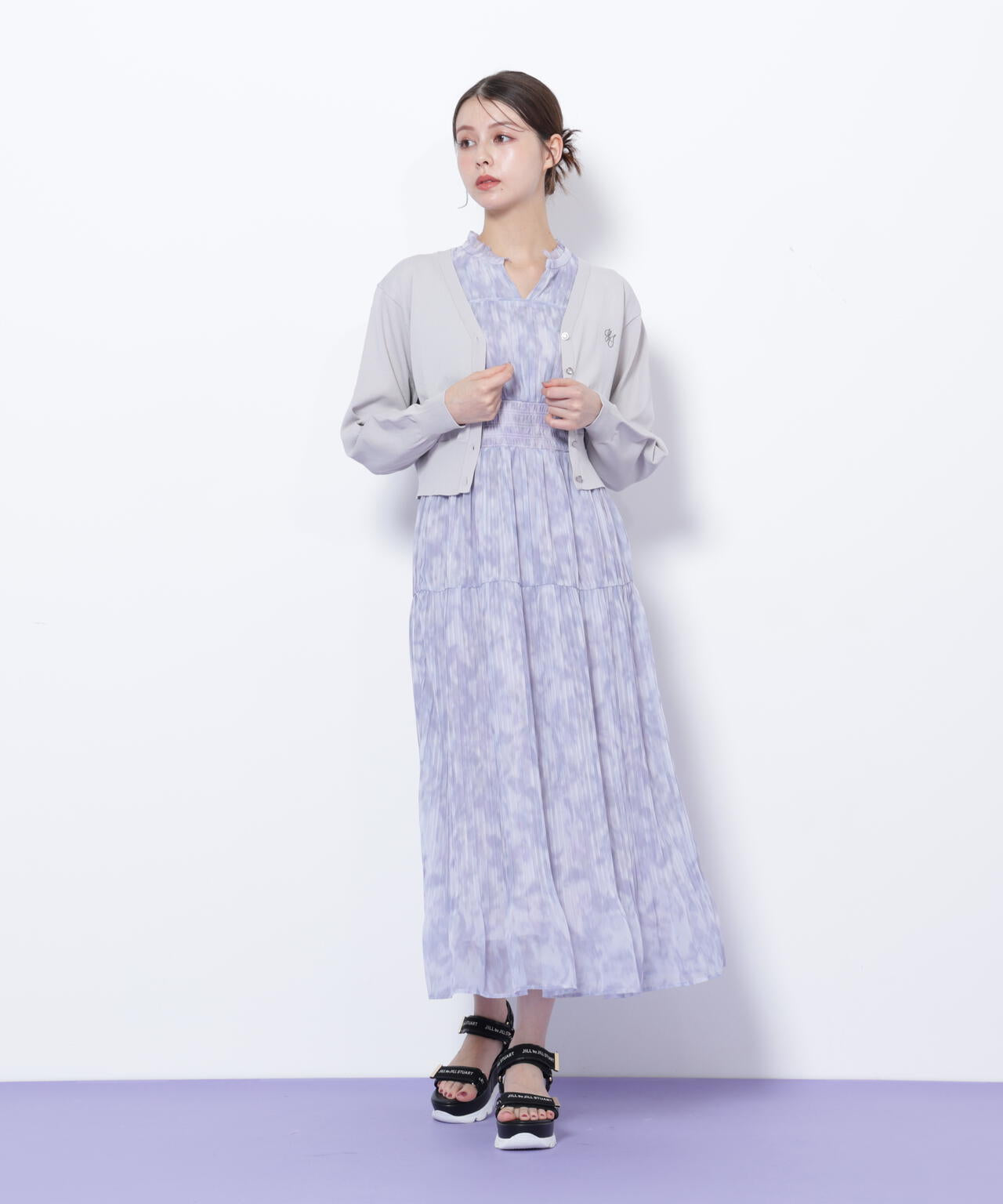 UV&ウォッシャブルカーディガン