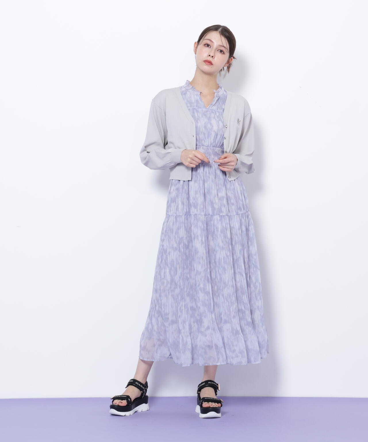 UV&ウォッシャブルカーディガン