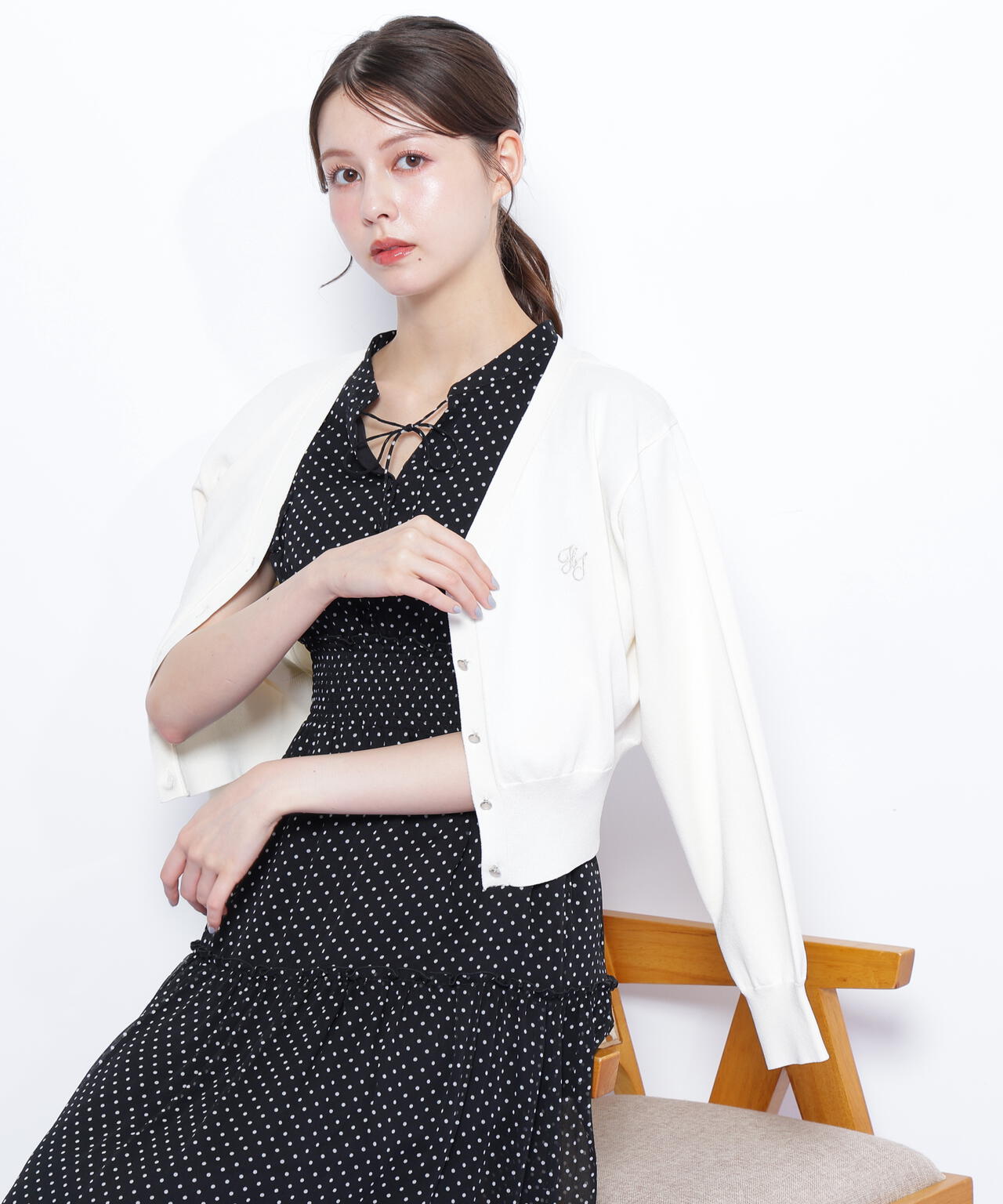 UV&ウォッシャブルカーディガン