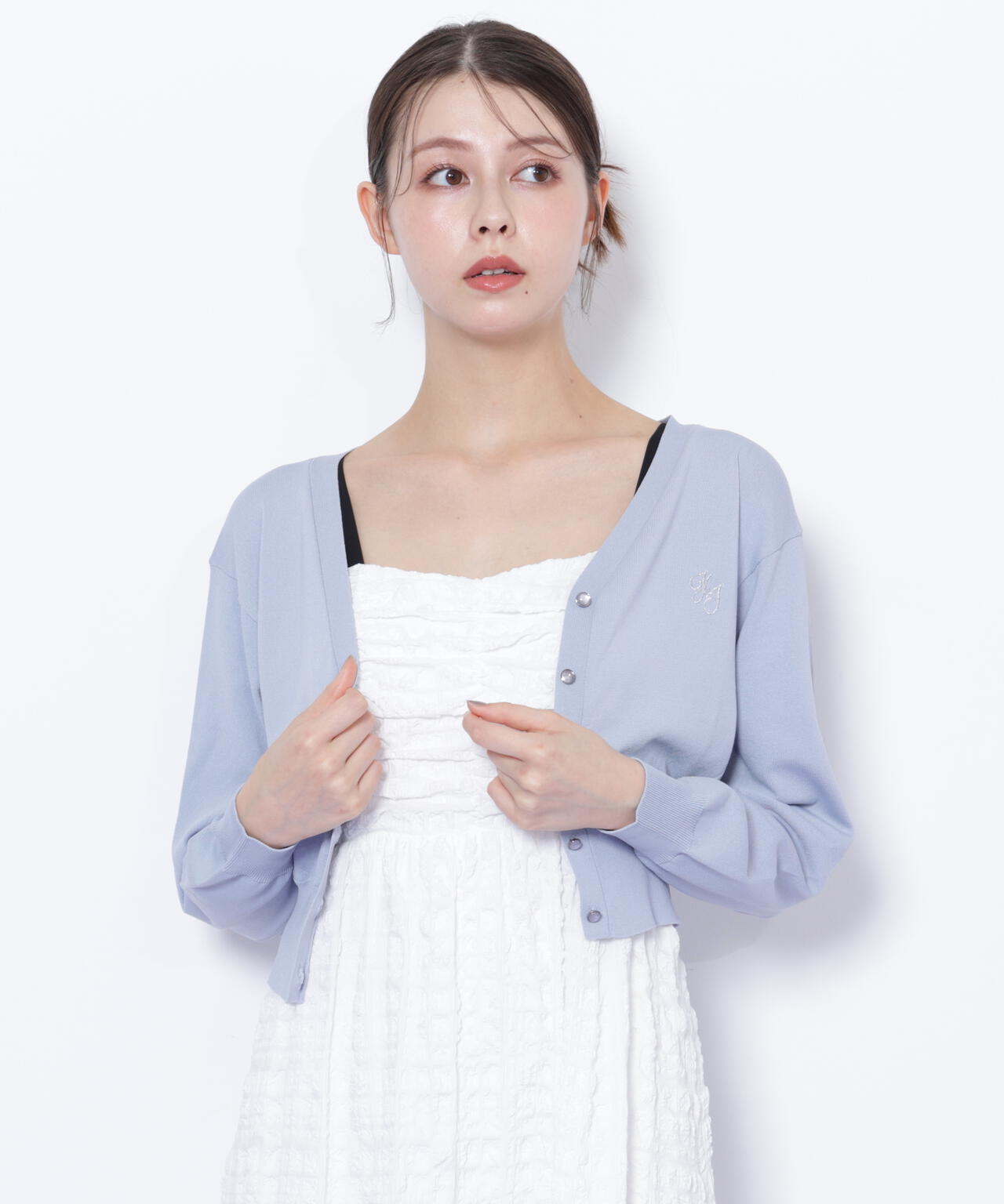 UV&ウォッシャブルカーディガン