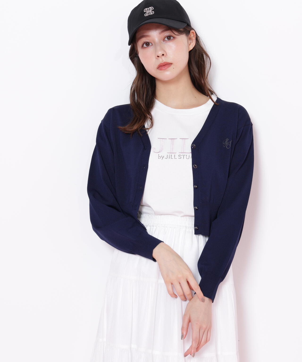 UV&ウォッシャブルカーディガン