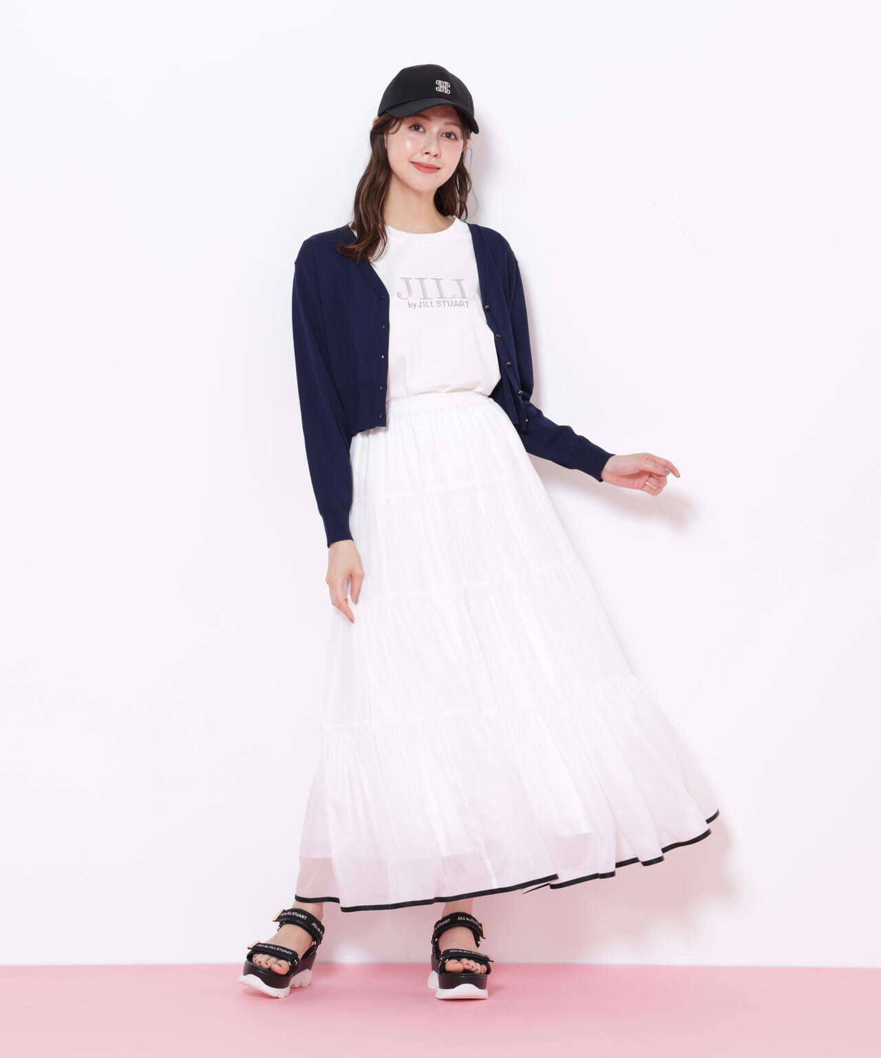 UV&ウォッシャブルカーディガン