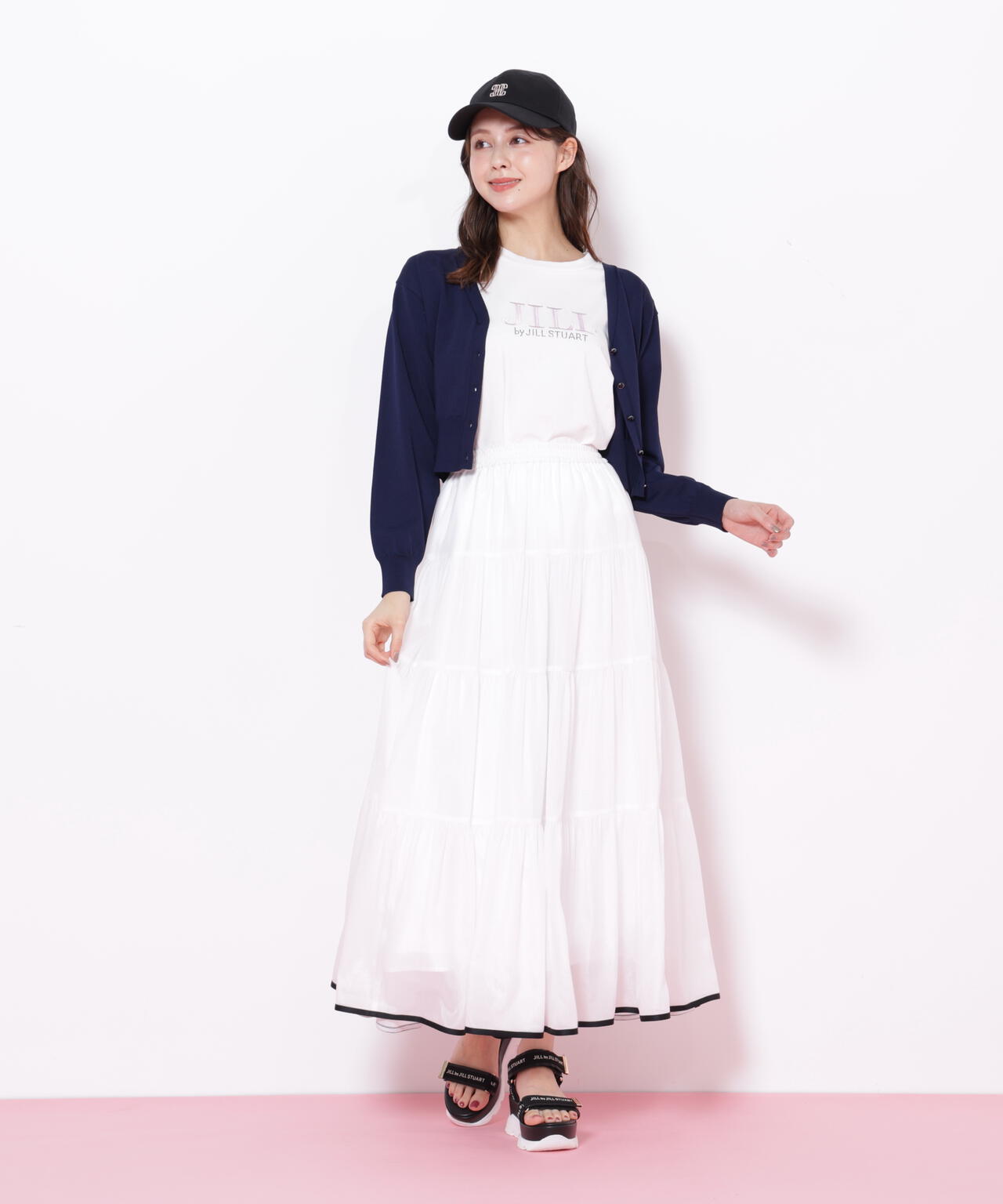 UV&ウォッシャブルカーディガン