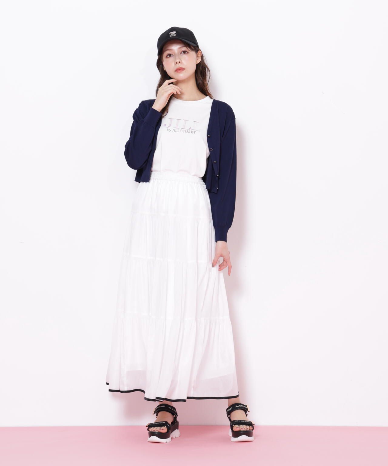 UV&ウォッシャブルカーディガン