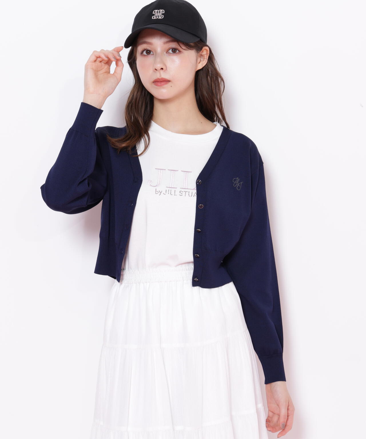 UV&ウォッシャブルカーディガン