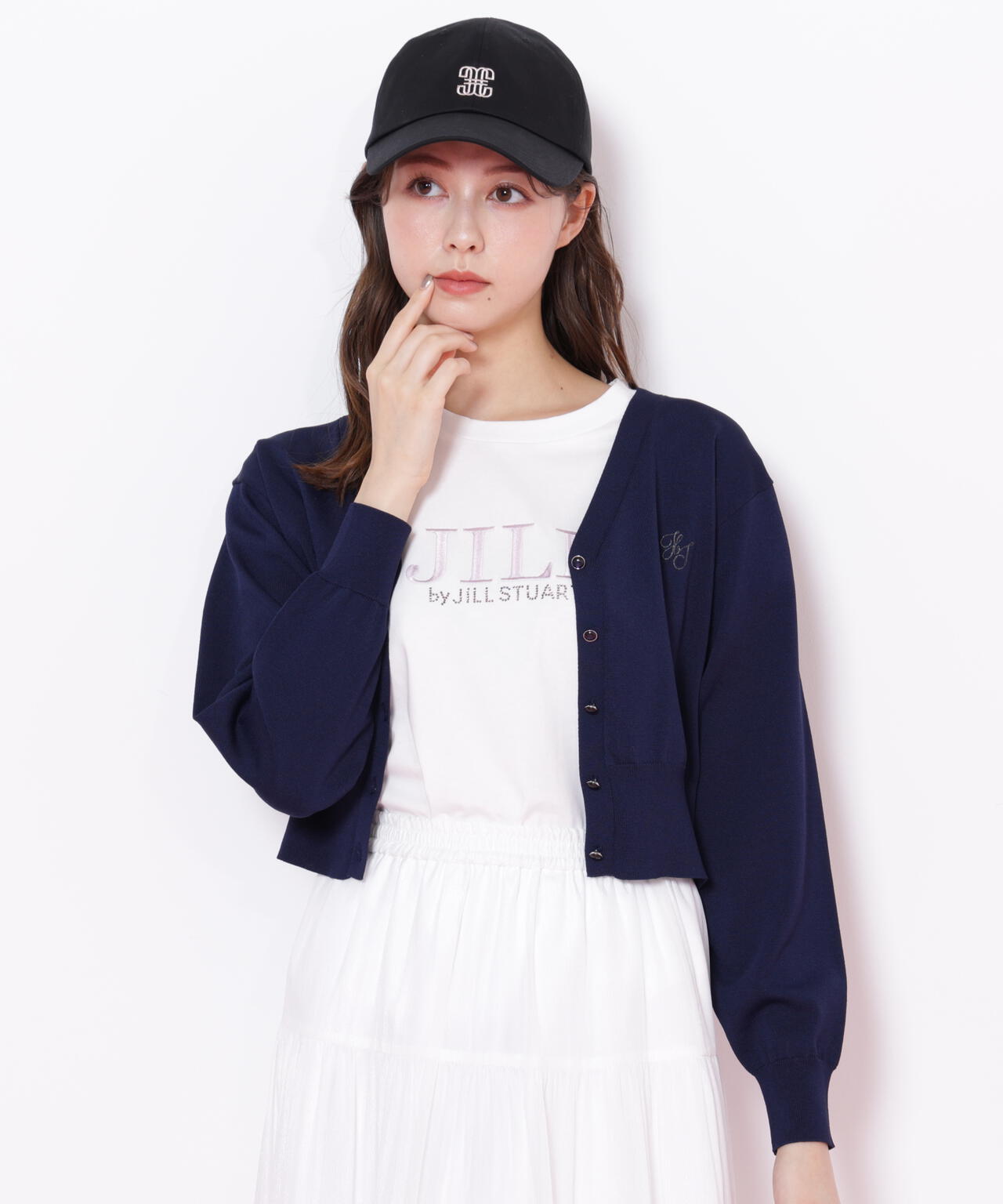 UV&ウォッシャブルカーディガン