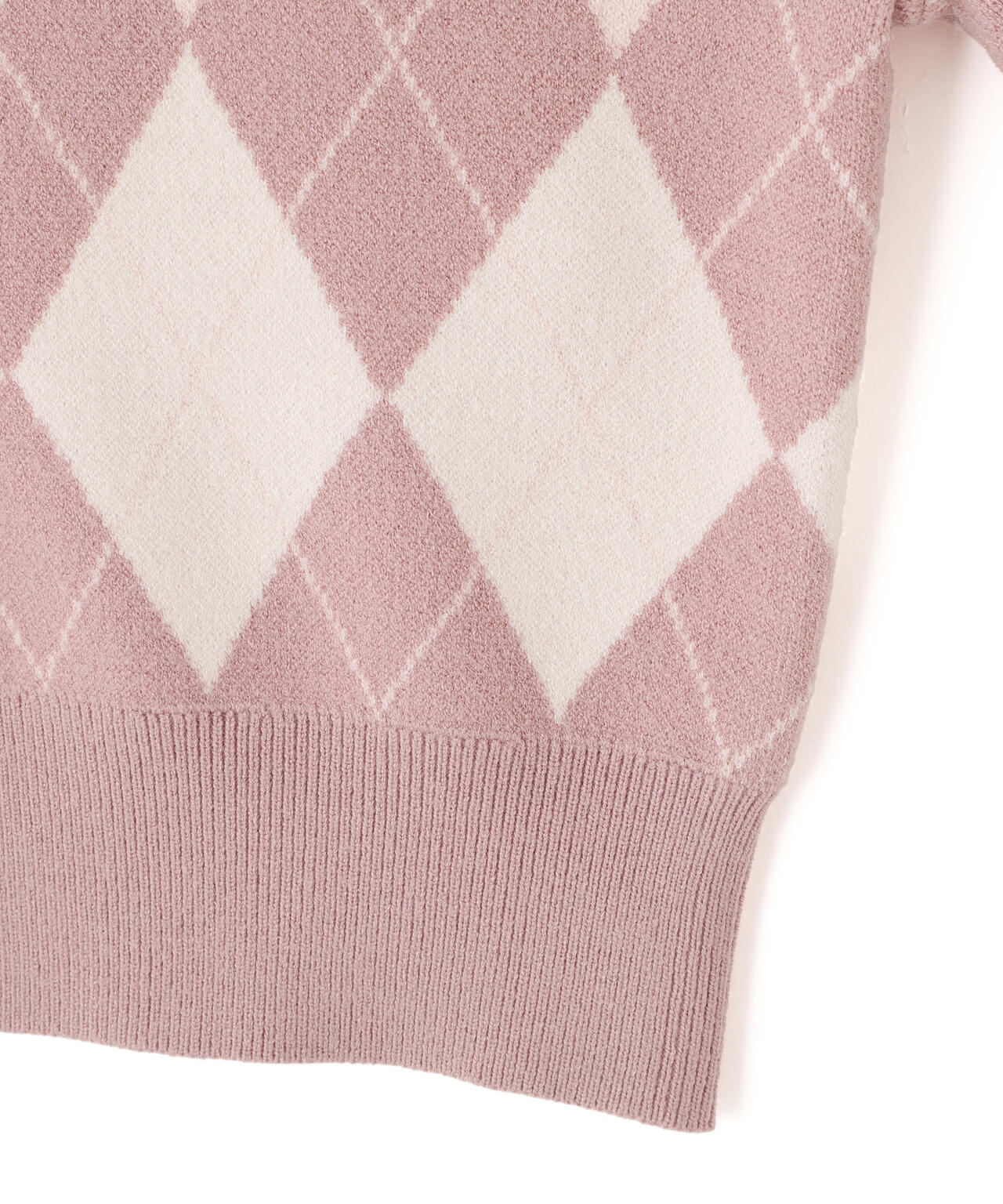 <BEARシリーズ>アーガイルカーディガン