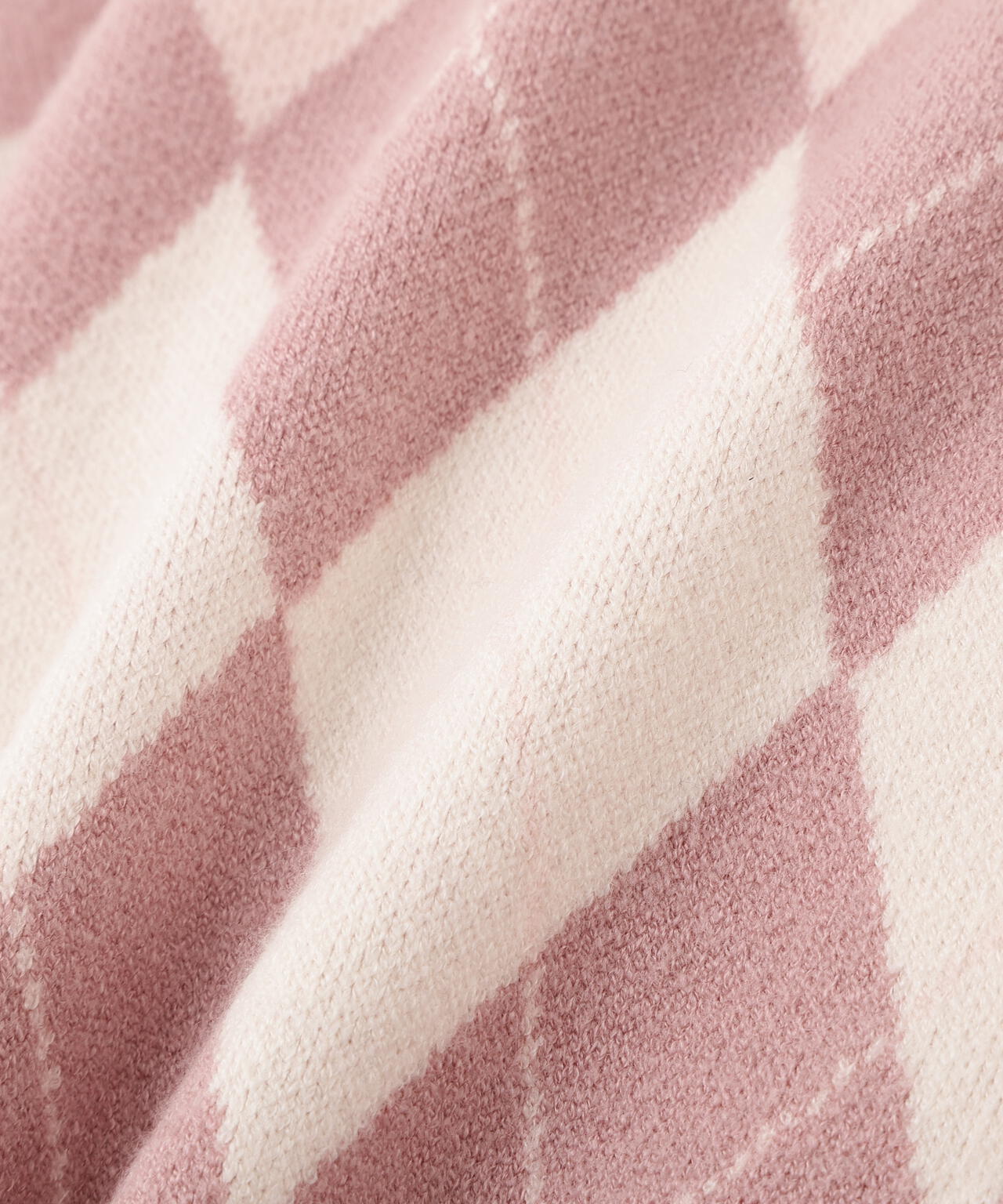 <BEARシリーズ>アーガイルカーディガン