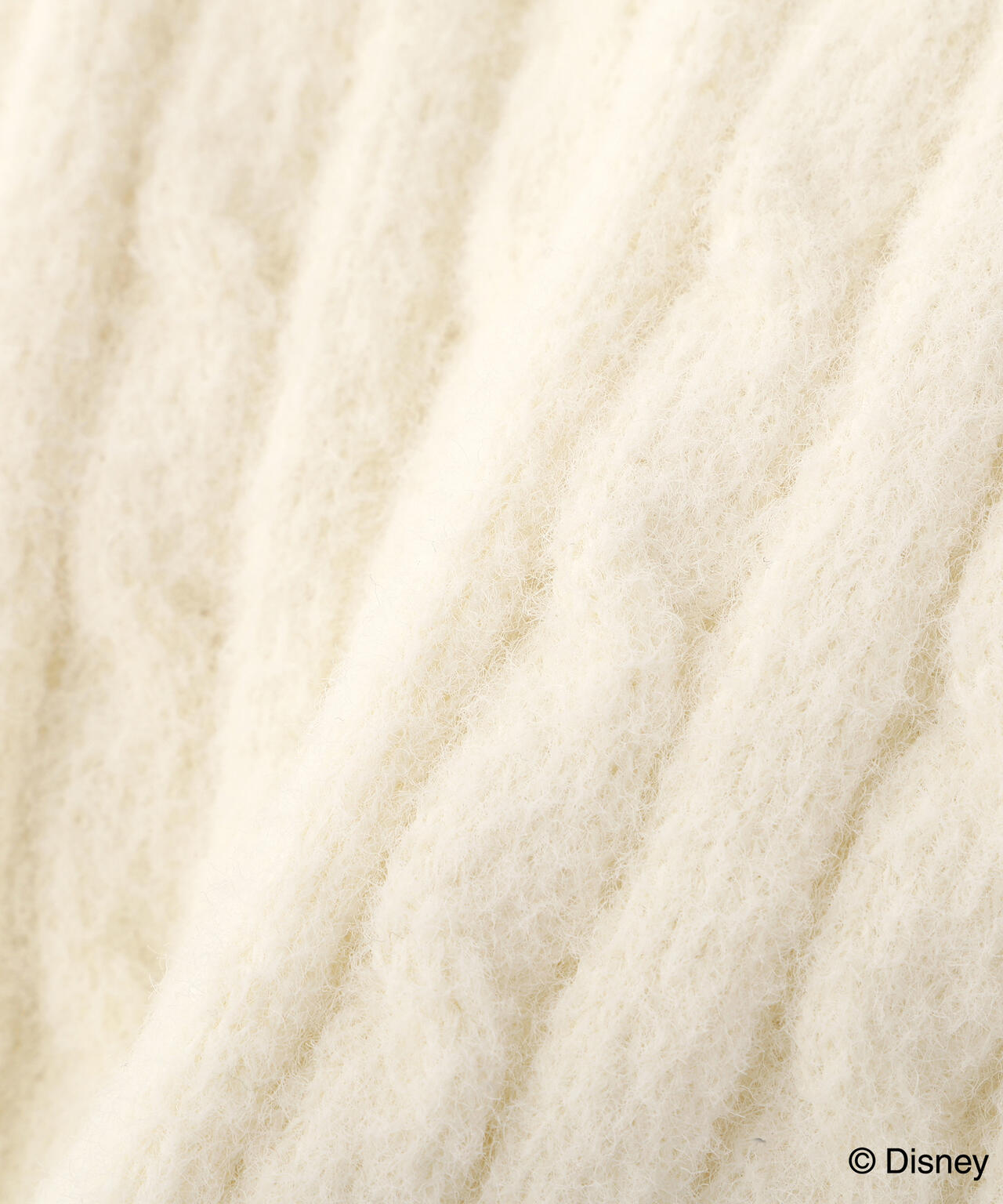 Disney Marie/シャギーケーブルカーディガン