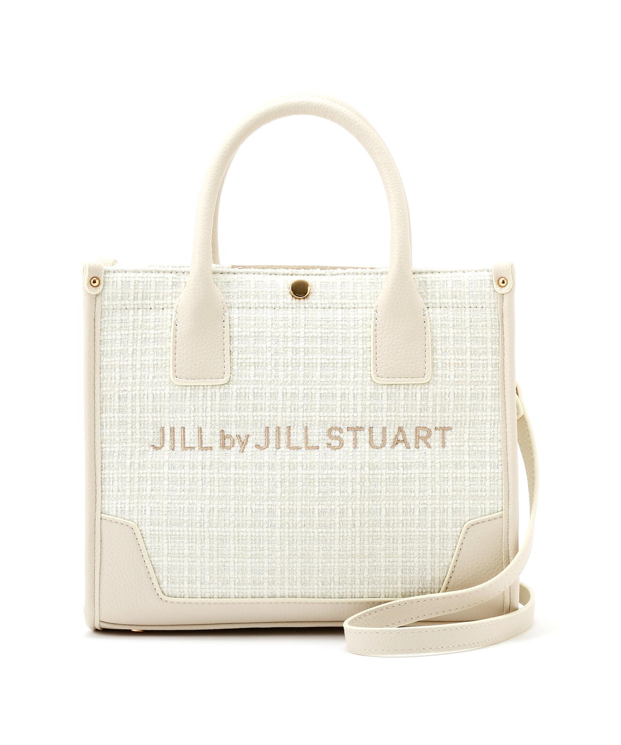 <WEB限定カラーあり>ツイードショルダートート