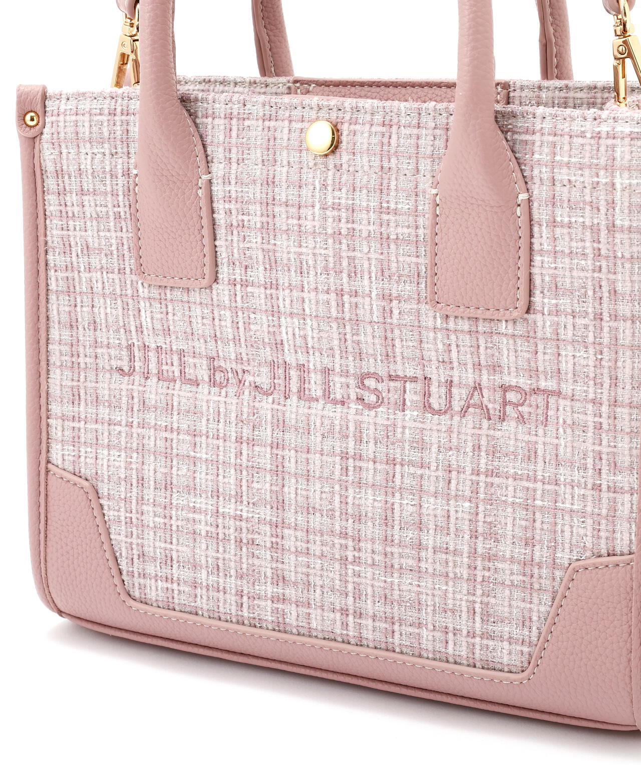 <WEB限定カラーあり>ツイードショルダートート