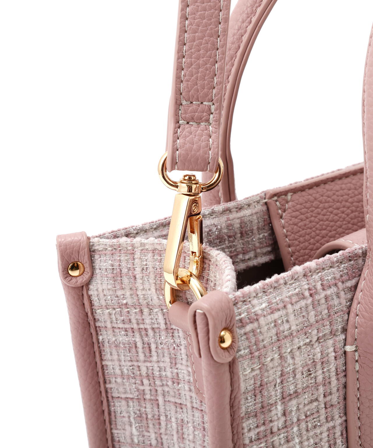 <WEB限定カラーあり>ツイードショルダートート