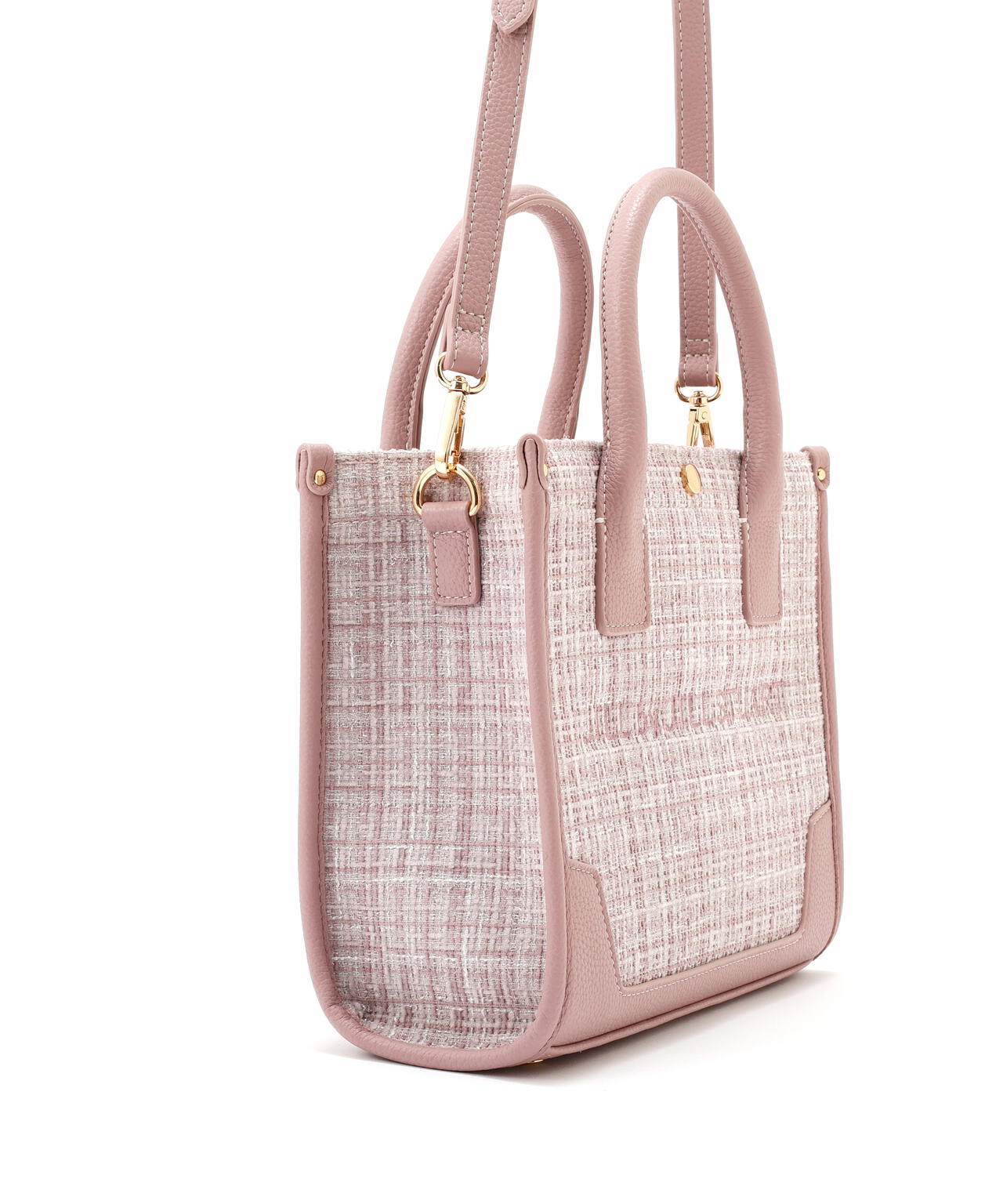 <WEB限定カラーあり>ツイードショルダートート