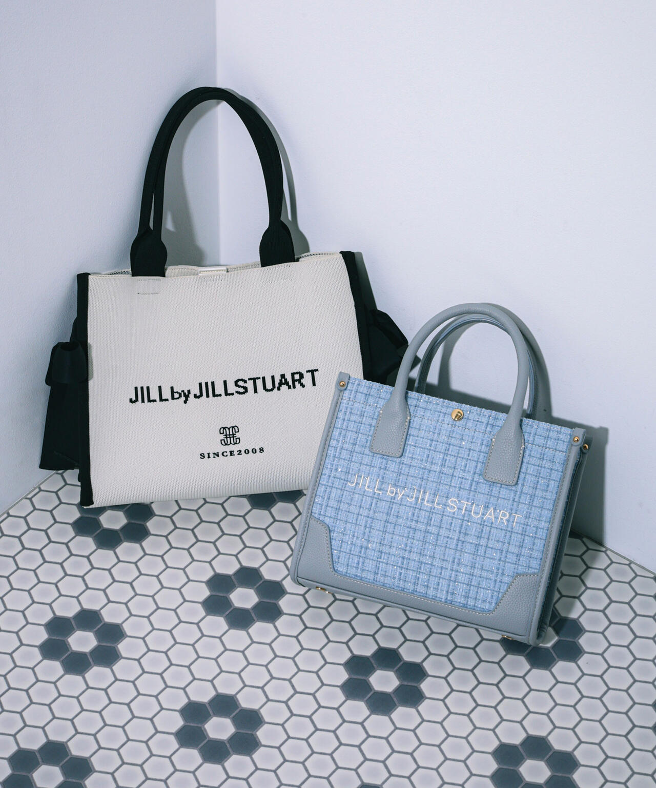 <WEB限定カラーあり>ツイードショルダートート