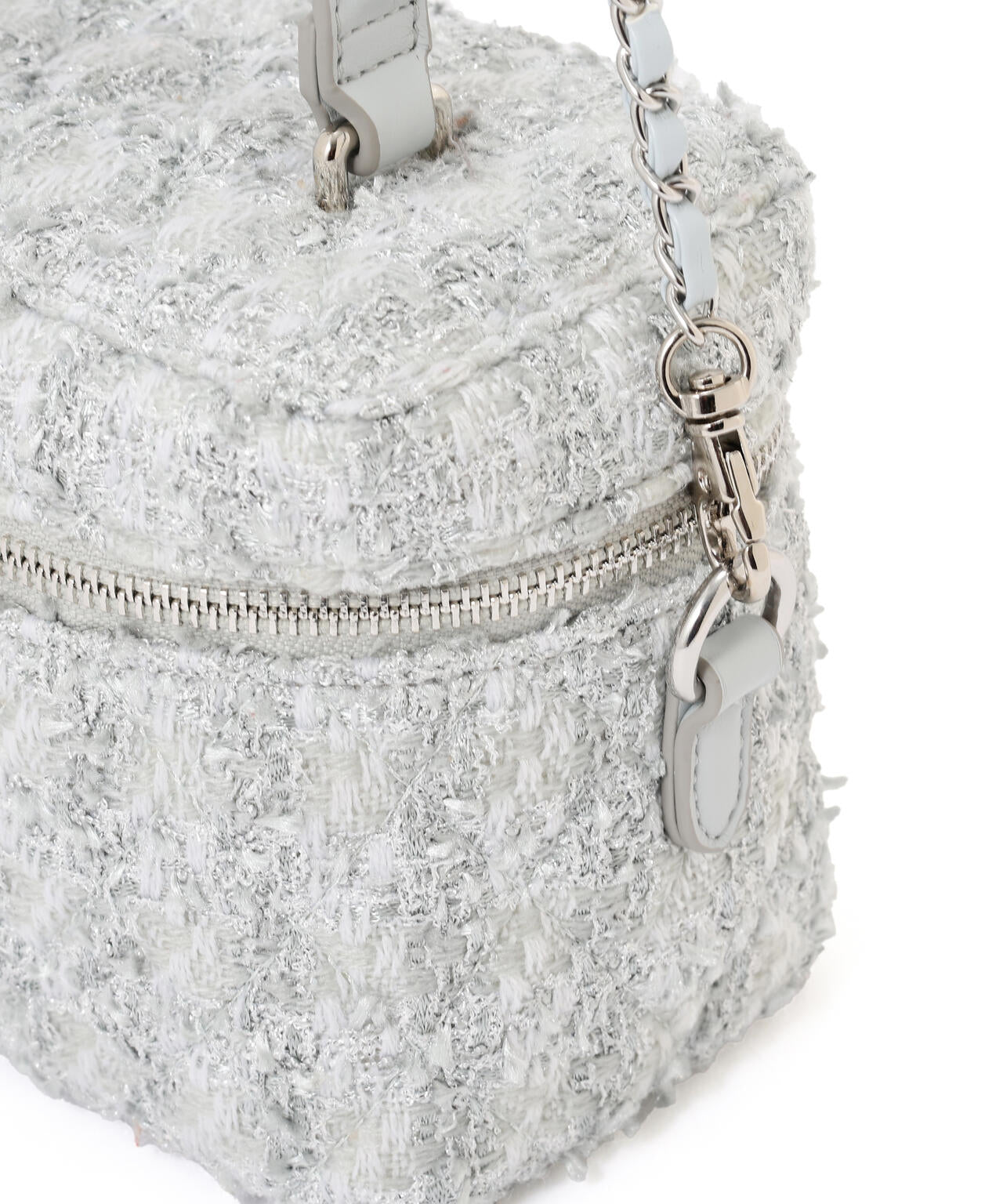 ツイードキルティングバニティ