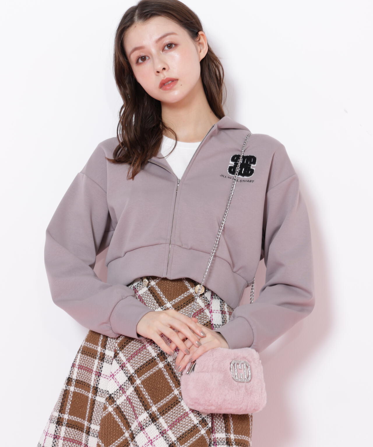 Wink J フェイクファーポシェット