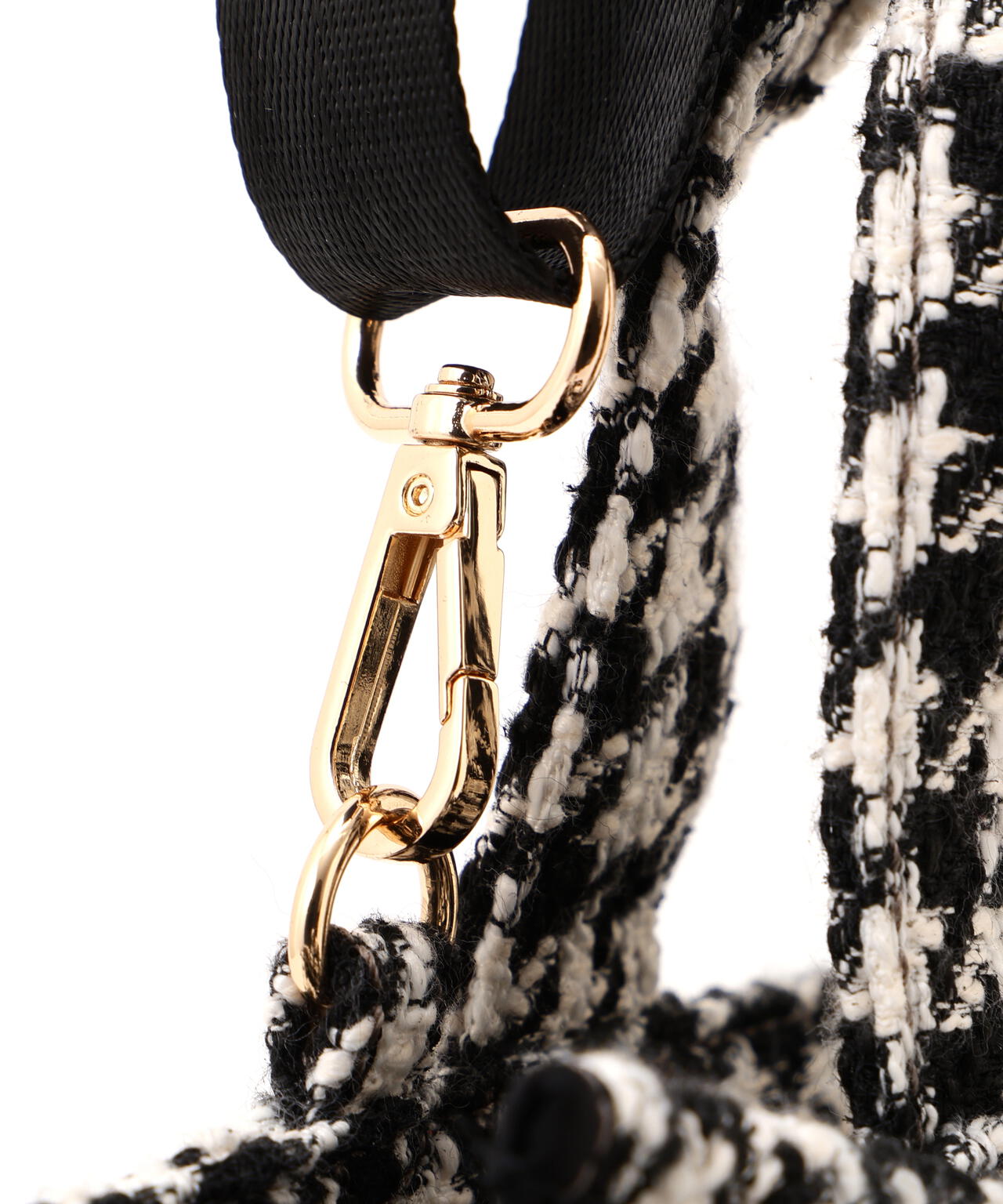 <リミテッドファブリック>フレームフリルトートバッグ