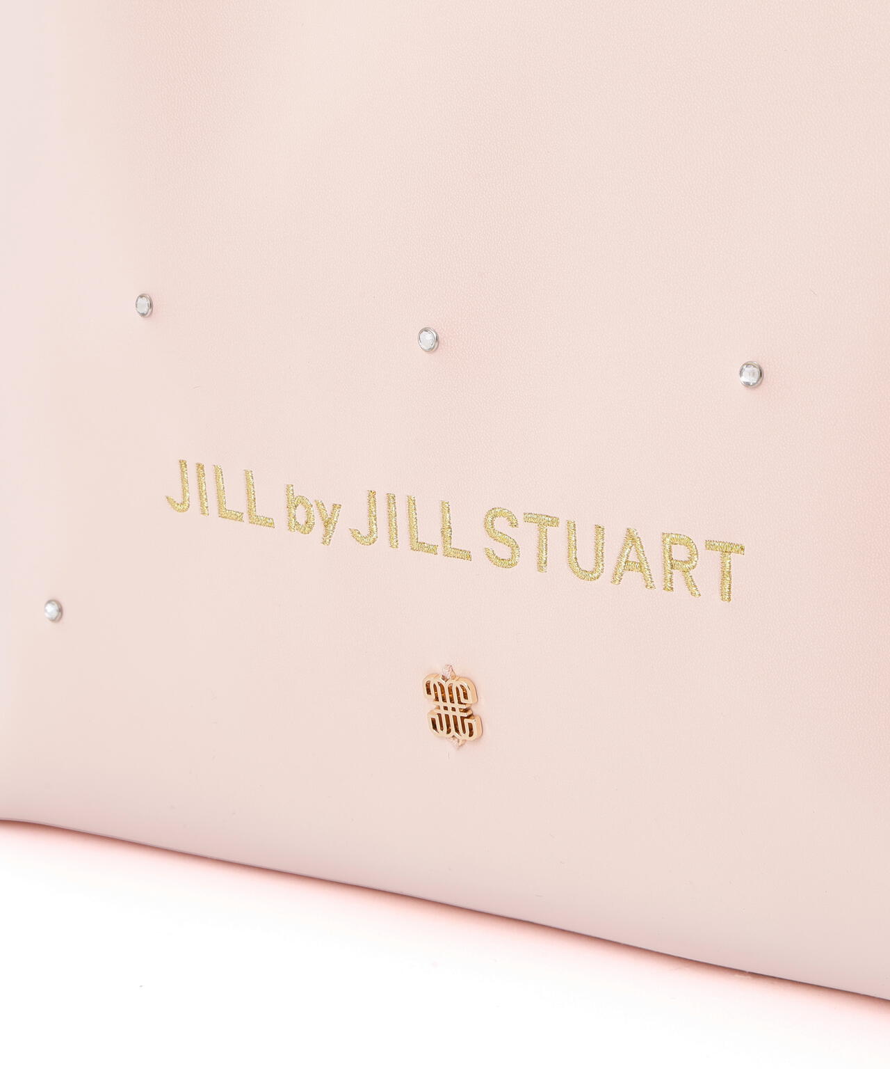 ビジューリボントートバッグ