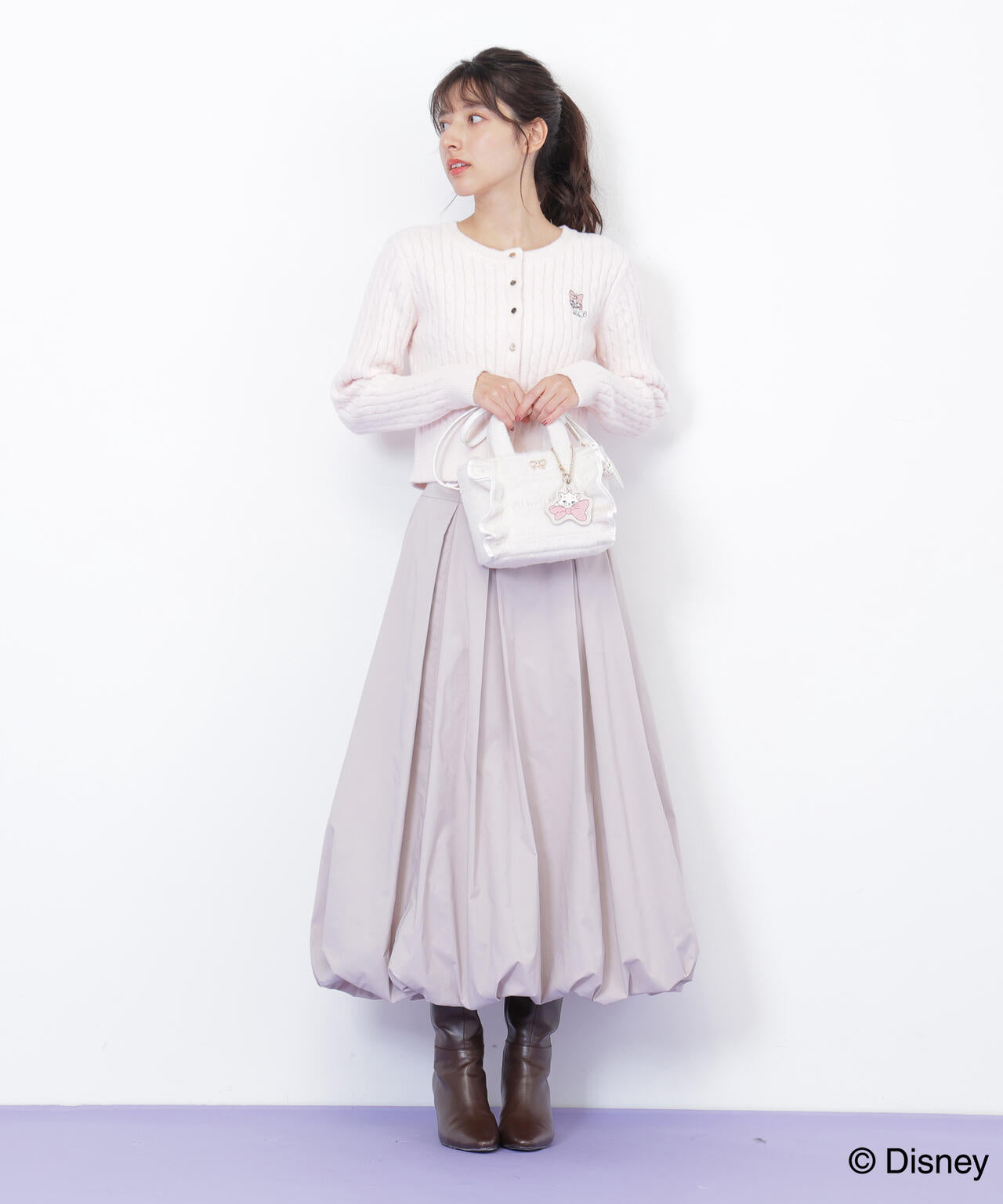 Disney Marie/ミニフリルトートバッグ