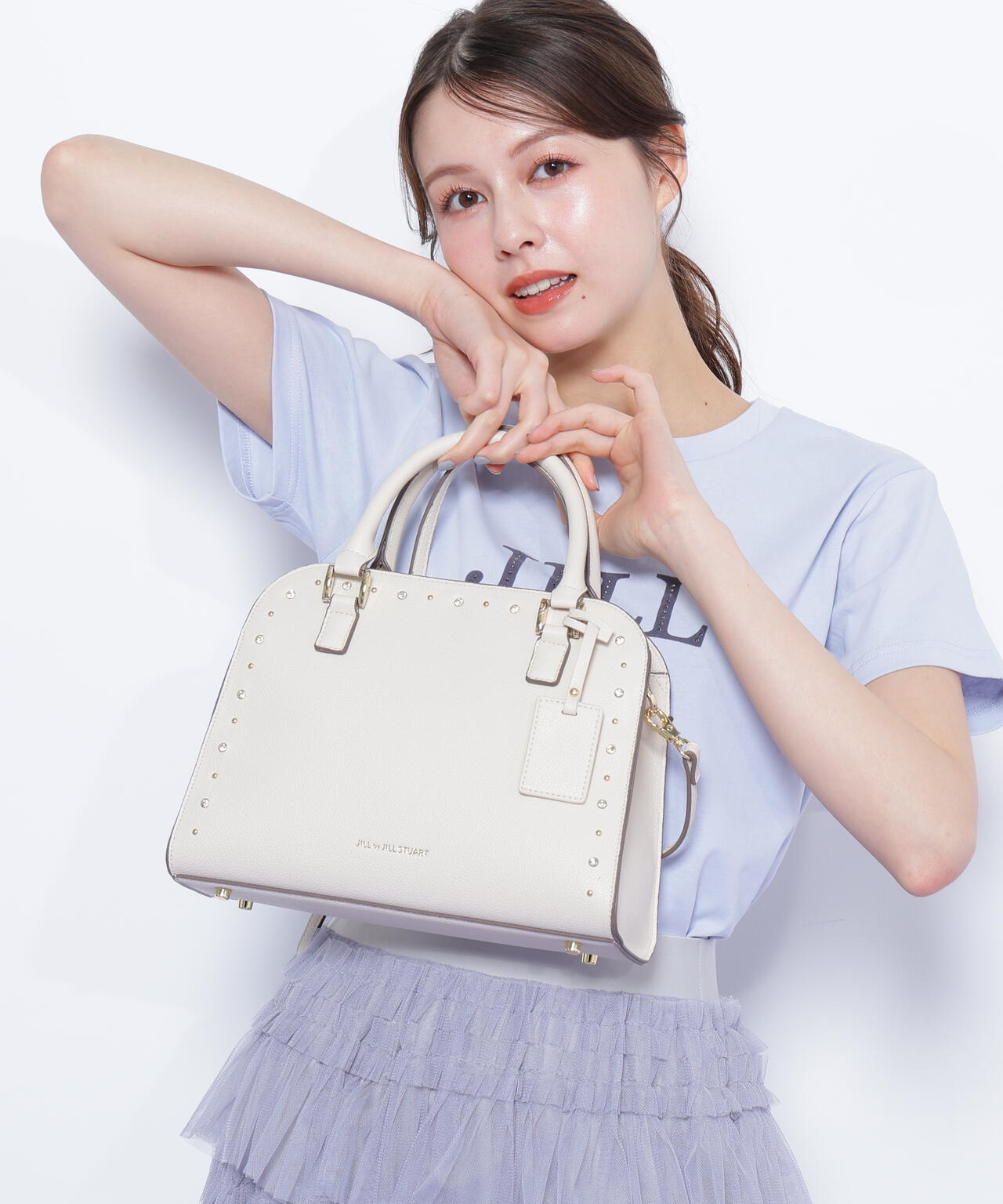 ビジュースタッズトートバッグ