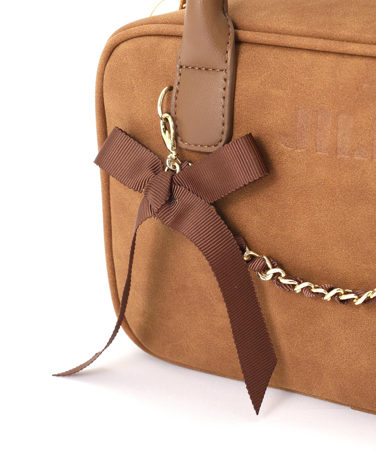 チャーム付きミニボストン