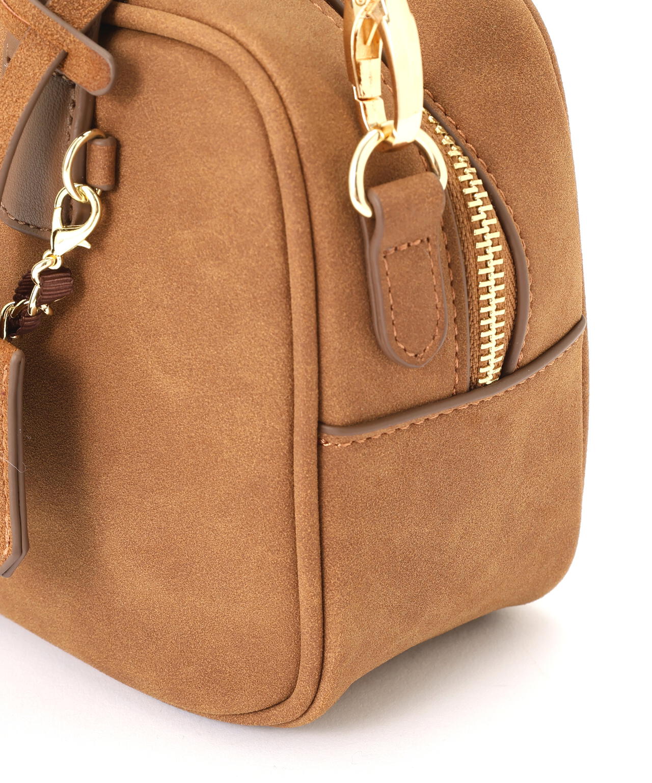 チャーム付きミニボストン