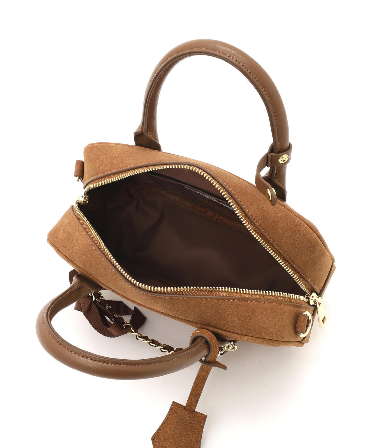 チャーム付きミニボストン