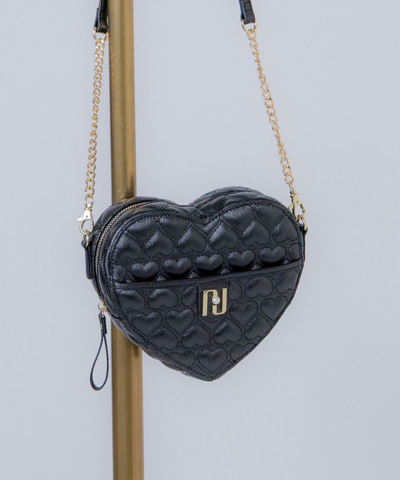 ハートキルトポシェット