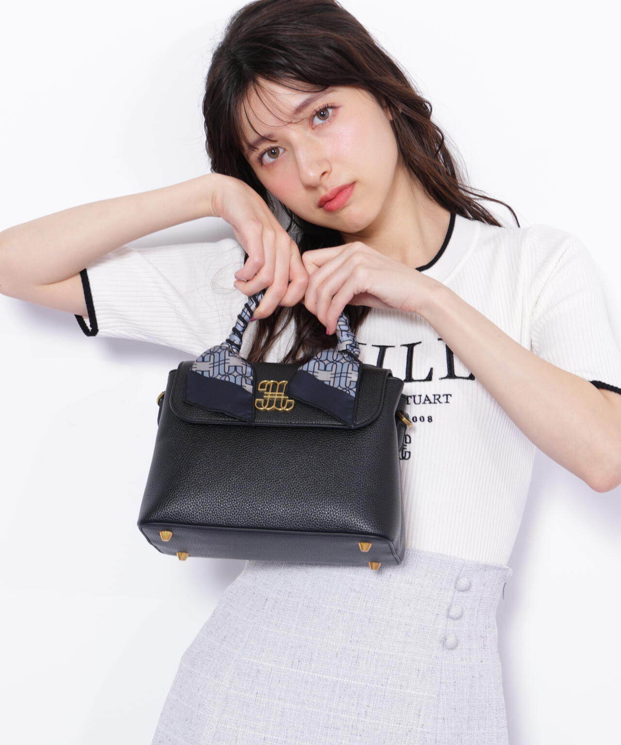 Link J スカーフフラップバッグ