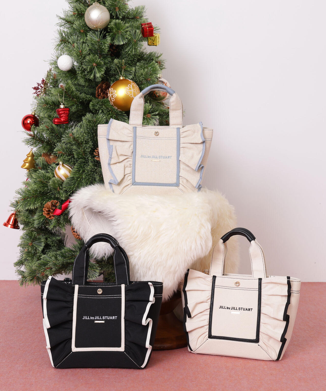 フレームフリルトート小