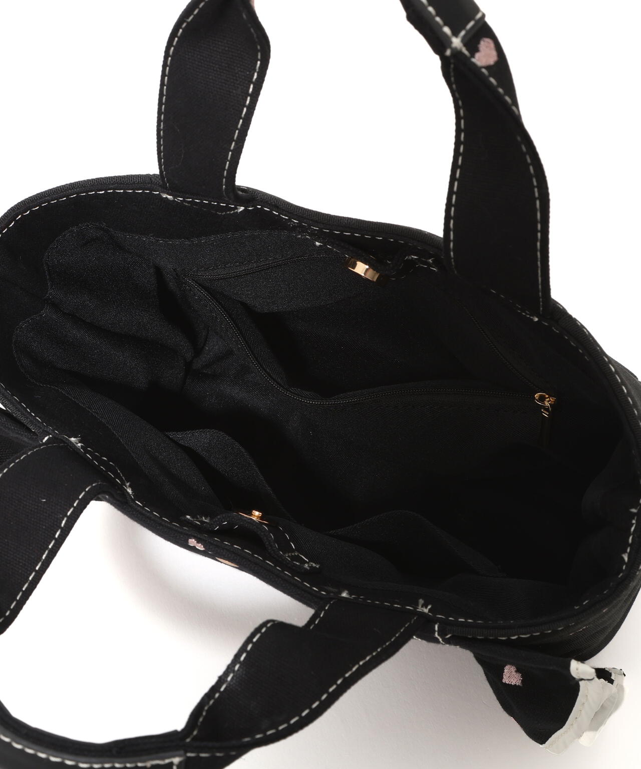 ハートフリルトート