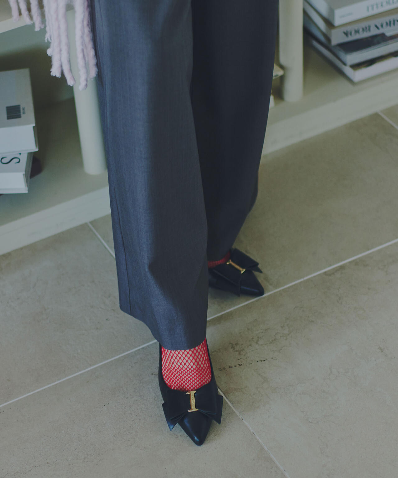 RIBBONディティールパンプス