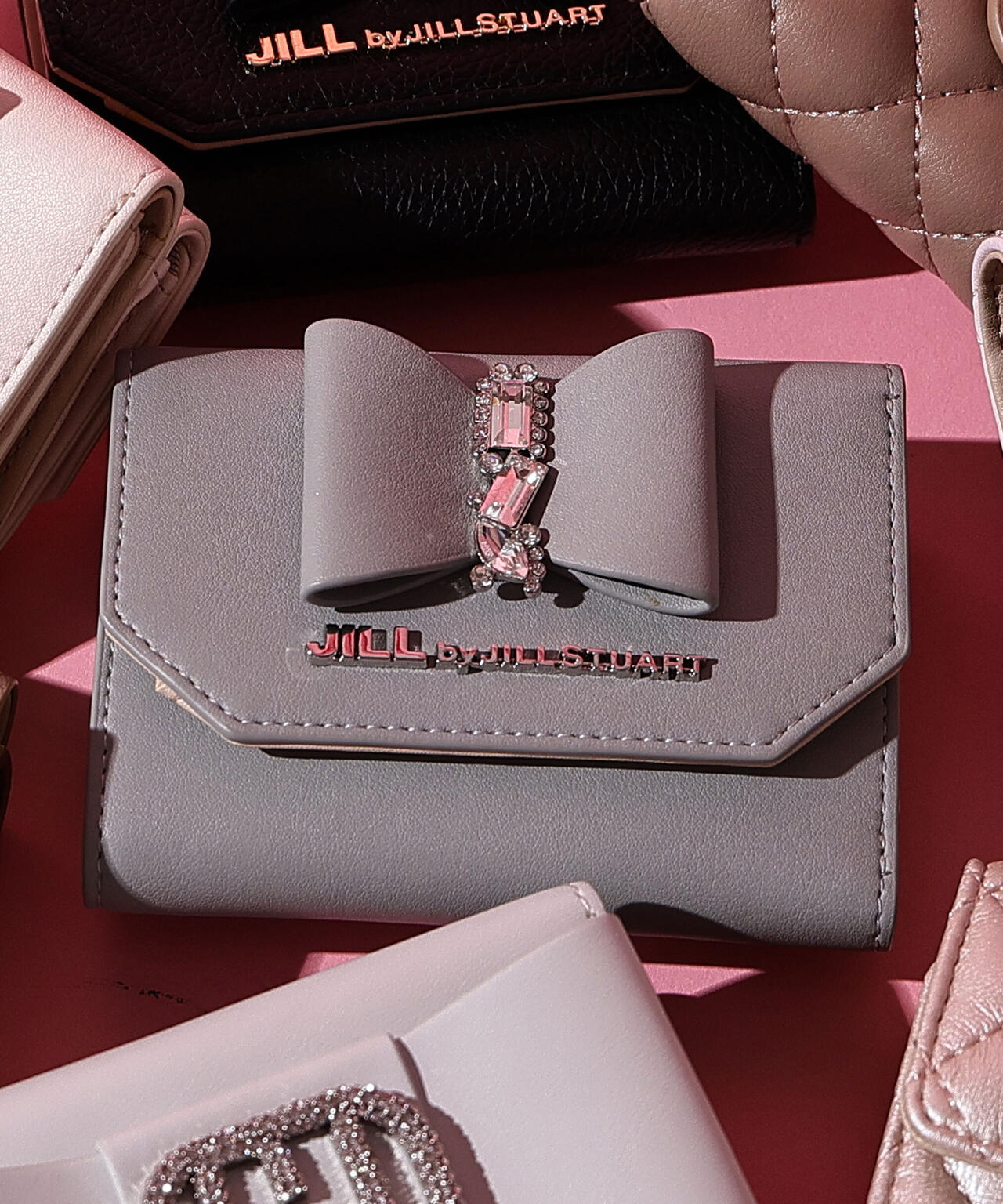 リボンビジューウォレットシリーズ(ミニ財布)