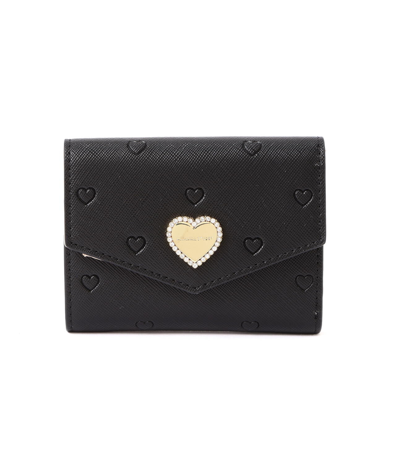 エンボスハートウォレット