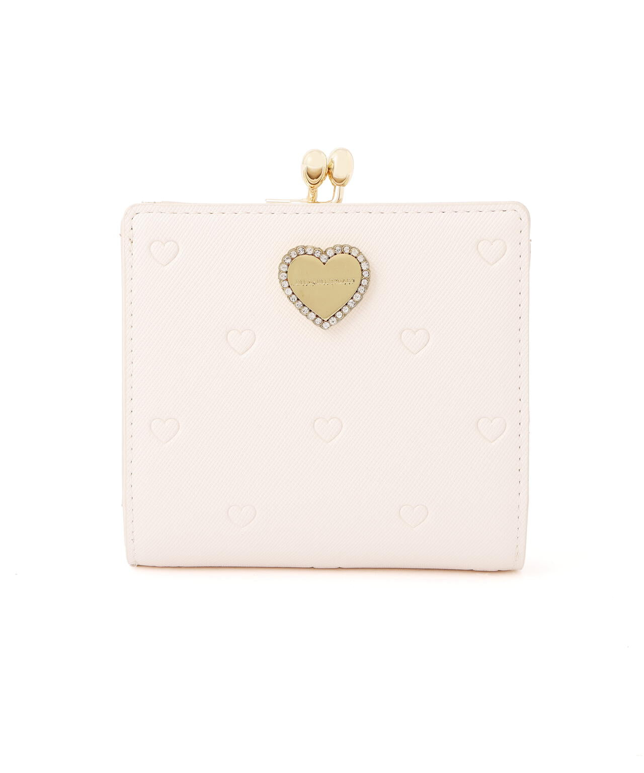 エンボスハートがま口ウォレット