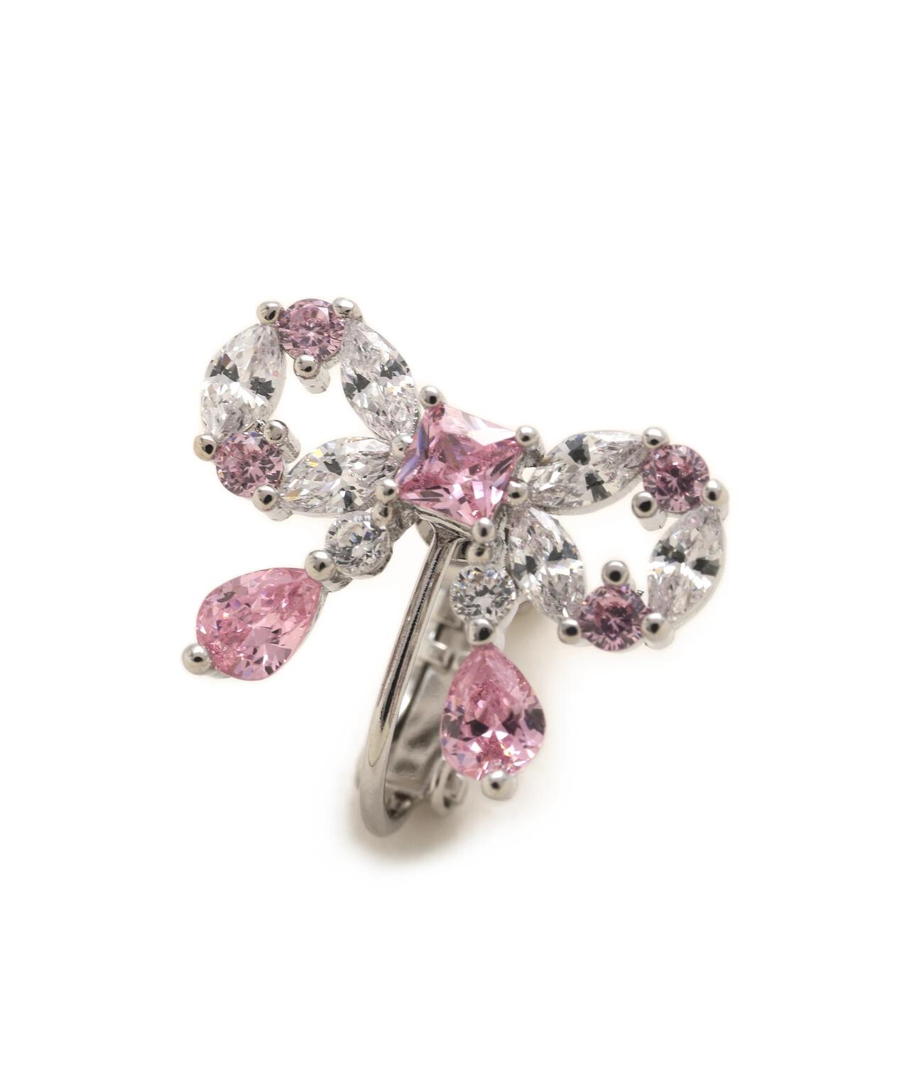 Cubic リボンイヤリング