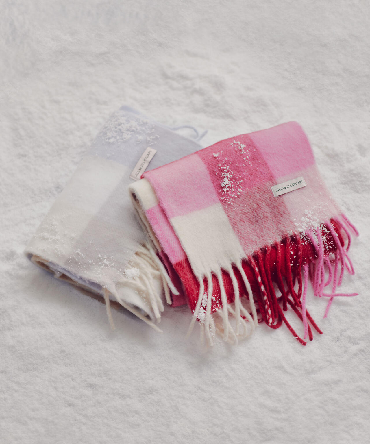 ブロックチェックストール