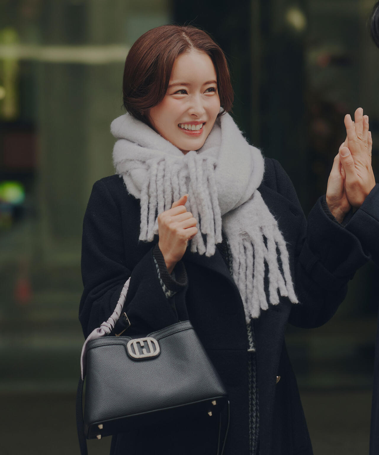 ループヤーンフラッフィーストール