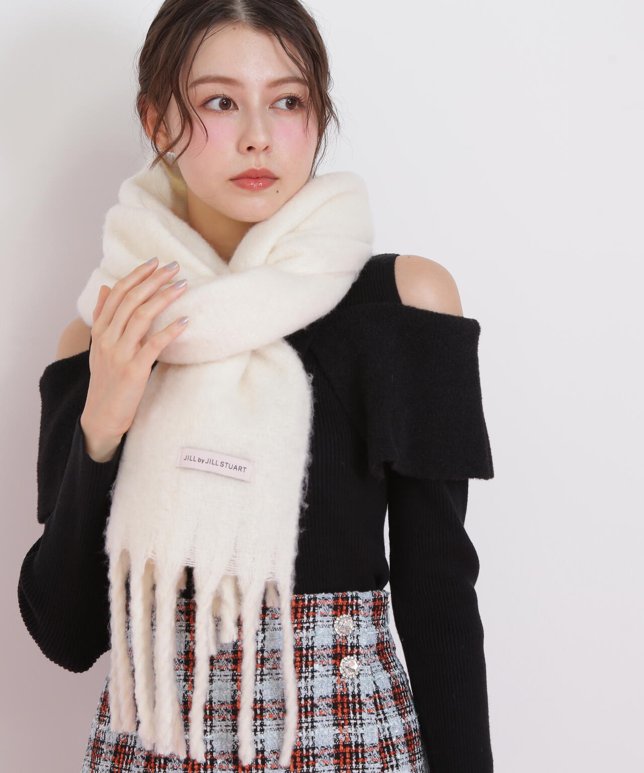 ループヤーンフラッフィーストール