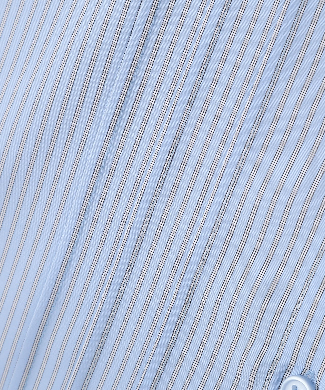 ヘムレイヤードクロップドシャツ